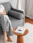 Atelier Del Sofa Nordi Sofá de 3 Plazas de Madera - Gris